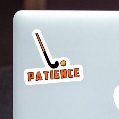 Unihockeyschläger Aufkleber Patience Notebook Image