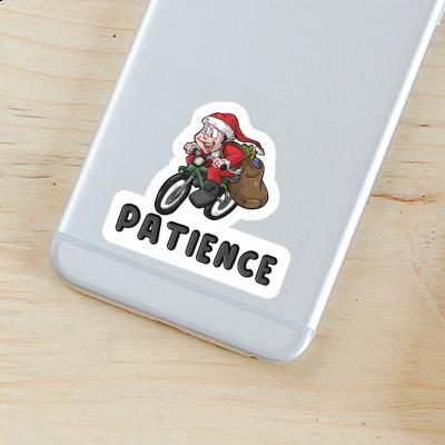 Patience Sticker Bicycle Rider Patience Sticker Bicycle Rider Image