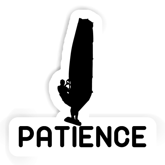 Sticker Windsurfer Patience Notebook Sticker Windsurfer Patience Gift package Image