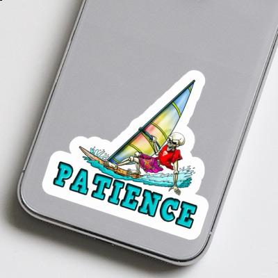 Sticker Patience Surfer Notebook Image