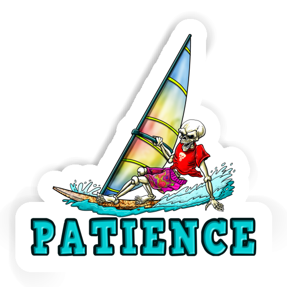 Sticker Patience Surfer Gift package Image
