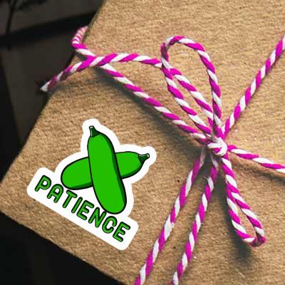 Patience Sticker Zucchini Laptop Patience Sticker Zucchini Laptop Image