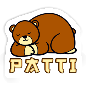 Bear Sticker Patti Image