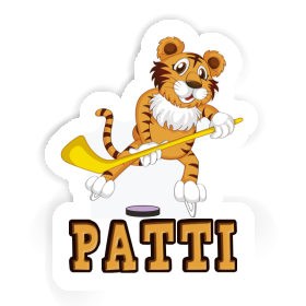 Patti Sticker Tiger Image