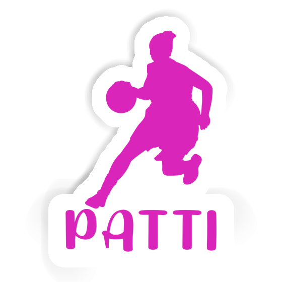 Basketball Player Sticker Patti Notebook Basketball Player Sticker Patti Notebook Image