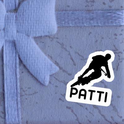 Patti Sticker Biker Laptop Patti Sticker Biker Laptop Image
