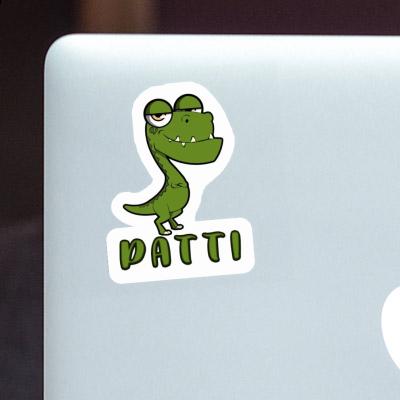 Sticker Patti Dinosaur Notebook Sticker Patti Dinosaur Gift package Image
