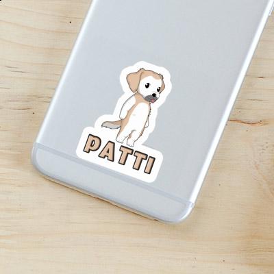 Sticker Golden Retriever Patti Notebook Sticker Golden Retriever Patti Notebook Image