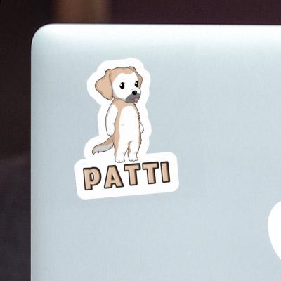 Sticker Golden Retriever Patti Laptop Sticker Golden Retriever Patti Laptop Image