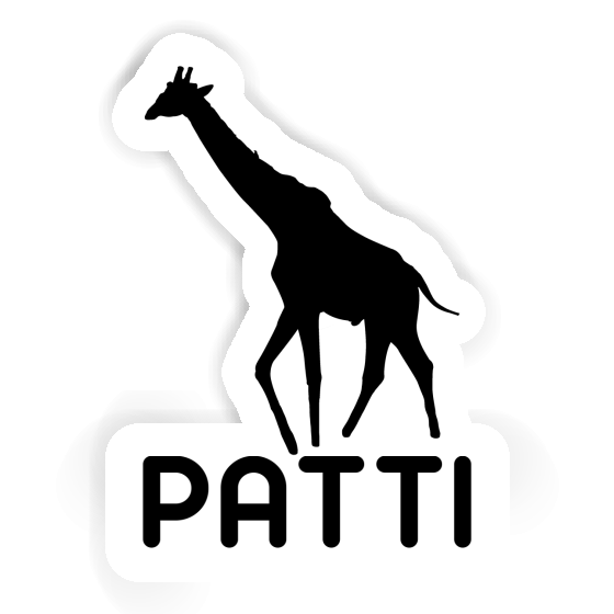 Sticker Patti Giraffe Notebook Sticker Patti Giraffe Gift package Image