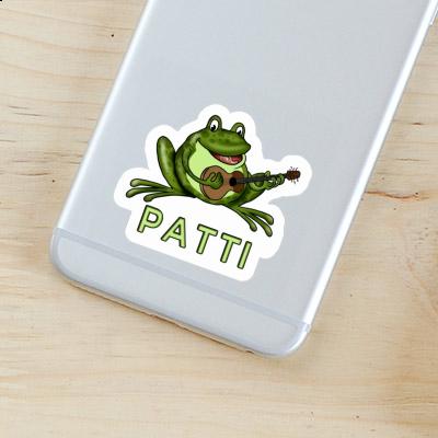 Guitar Frog Sticker Patti Gift package Image