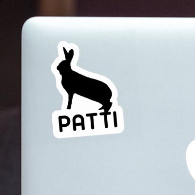 Sticker Patti Rabbit Notebook Sticker Patti Rabbit Gift package Image