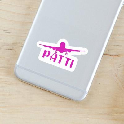 Patti Sticker Airplane Gift package Image