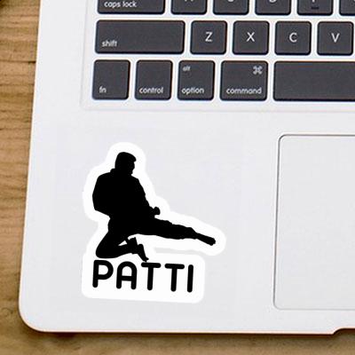 Sticker Karateka Patti Notebook Sticker Karateka Patti Gift package Image