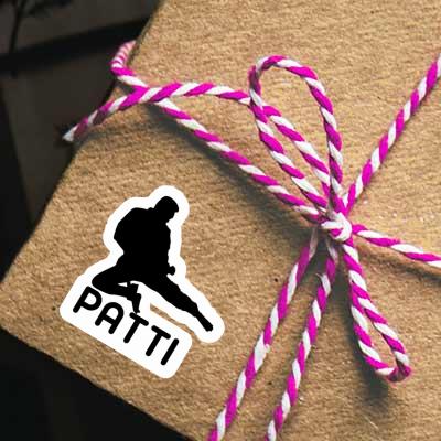 Sticker Karateka Patti Notebook Sticker Karateka Patti Gift package Image