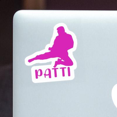 Sticker Karateka Patti Notebook Sticker Karateka Patti Gift package Image