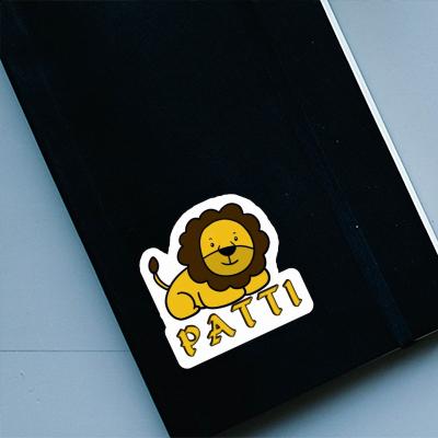 Patti Sticker Lion Notebook Patti Sticker Lion Gift package Image