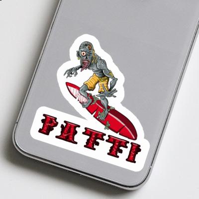 Patti Sticker Wave Rider Laptop Patti Sticker Wave Rider Laptop Image