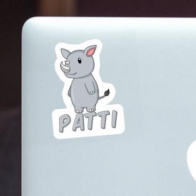 Sticker Patti Nashorn Notebook Sticker Patti Nashorn Gift package Image