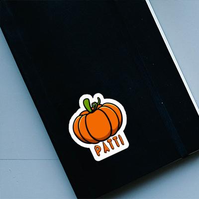 Kürbis Sticker Patti Kürbis Sticker Patti Image