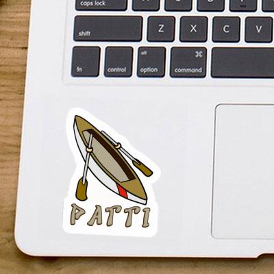Autocollant Patti Bateau à rames Notebook Autocollant Patti Bateau à rames Gift package Image