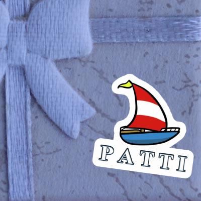 Sticker Segelboot Patti Notebook Sticker Segelboot Patti Gift package Image