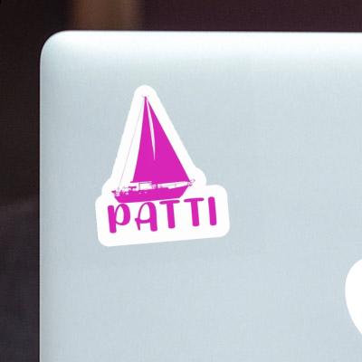 Patti Sticker Segelboot Laptop Patti Sticker Segelboot Laptop Image