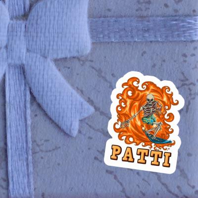 Patti Sticker Surfer Laptop Image