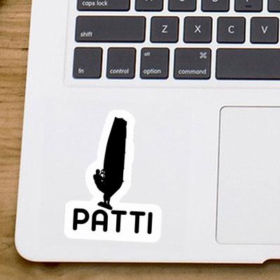 Windsurfer Sticker Patti Laptop Windsurfer Sticker Patti Laptop Image