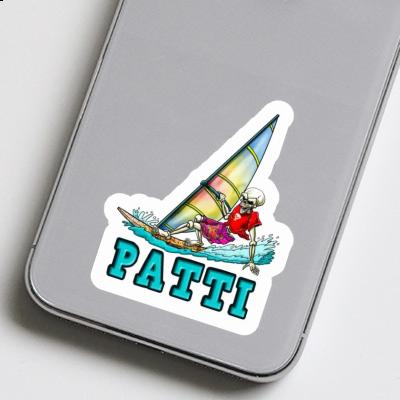 Patti Sticker Windsurfer Laptop Patti Sticker Windsurfer Laptop Image