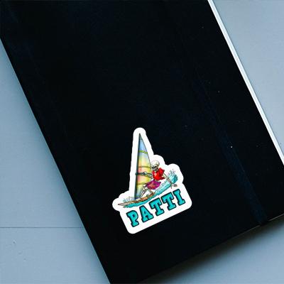 Patti Sticker Windsurfer Notebook Patti Sticker Windsurfer Gift package Image