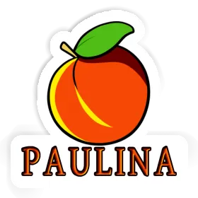 Sticker Paulina Apricot Image