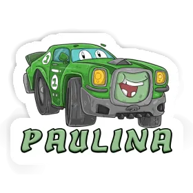 Autocollant Voiture Paulina Image