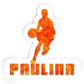 Basketballspieler Aufkleber Paulina Image