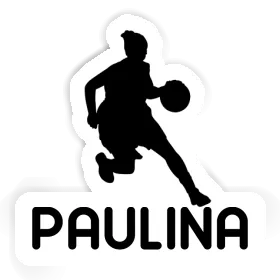 Paulina Sticker Basketballspielerin Image