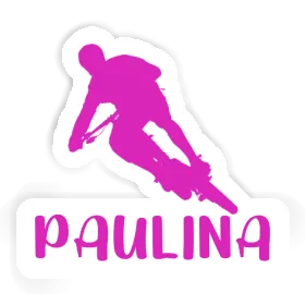 Biker Sticker Paulina Image