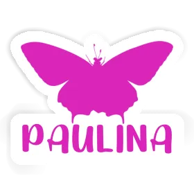 Sticker Paulina Butterfly Image