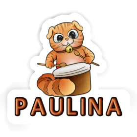 Sticker Drummer Paulina Image