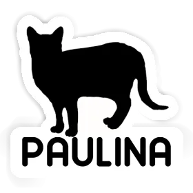 Sticker Paulina Cat Image