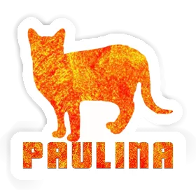 Sticker Paulina Cat Image