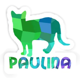 Sticker Paulina Cat Image