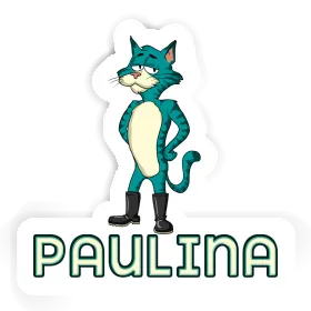 Cat Sticker Paulina Image