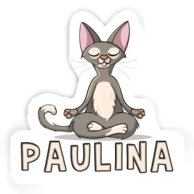 Paulina Sticker Yoga Image