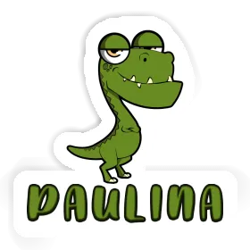 Sticker Paulina Dinosaur Image