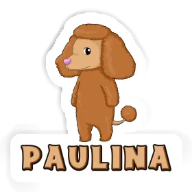 Sticker Paulina Poodle Image