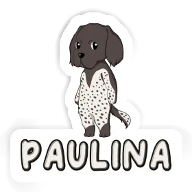 Small Munsterlander Sticker Paulina Image