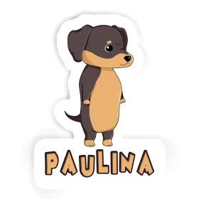 Dachshund Sticker Paulina Image