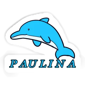 Sticker Paulina Dolphin Image