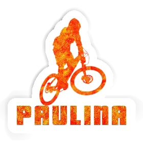 Sticker Paulina Downhiller Image