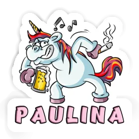 Party Unicorn Sticker Paulina Image